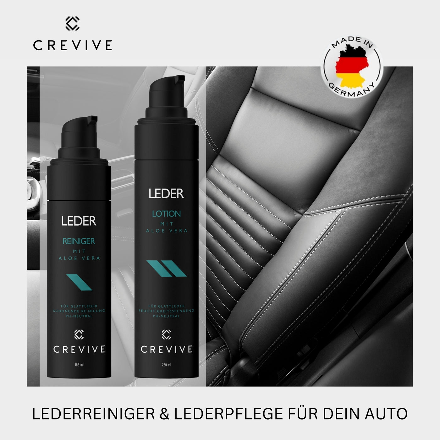 Auto Lederpflege für den Autositz